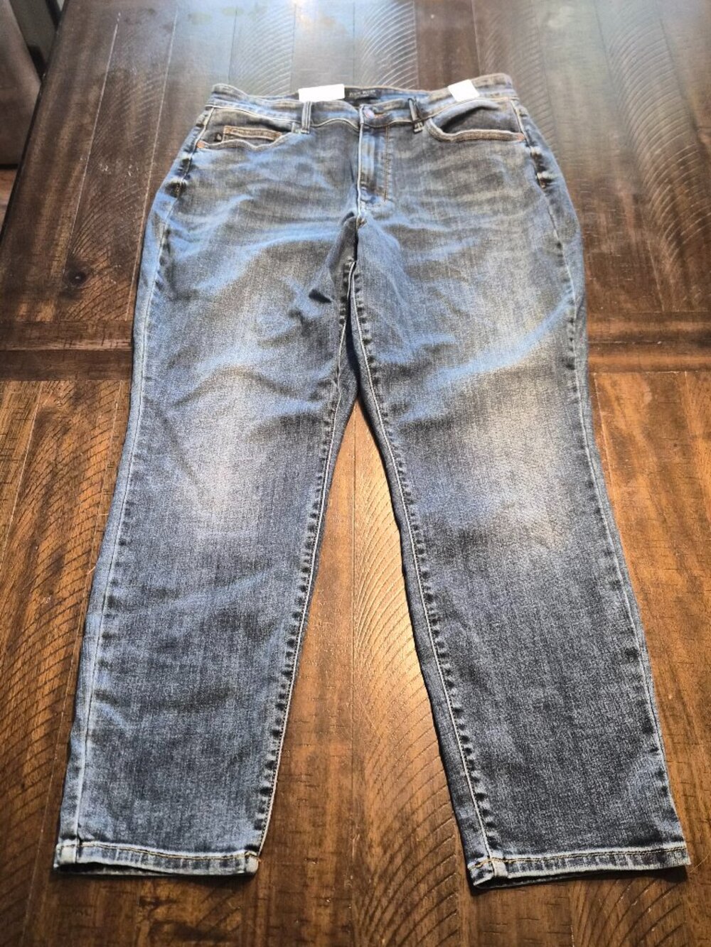 Judy Blue Skinny Fit High Waist Jeans Women 16W Dark Wash Stretch Denim NWT G958